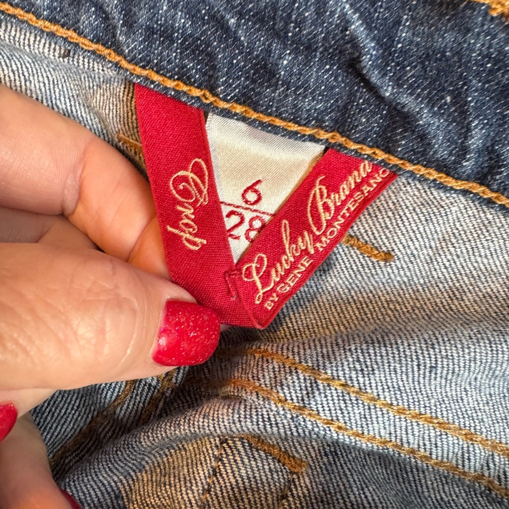 Lucky Brand Women's Crop/Capri  Jeans    6/28     #1 - Picture 5 of 9